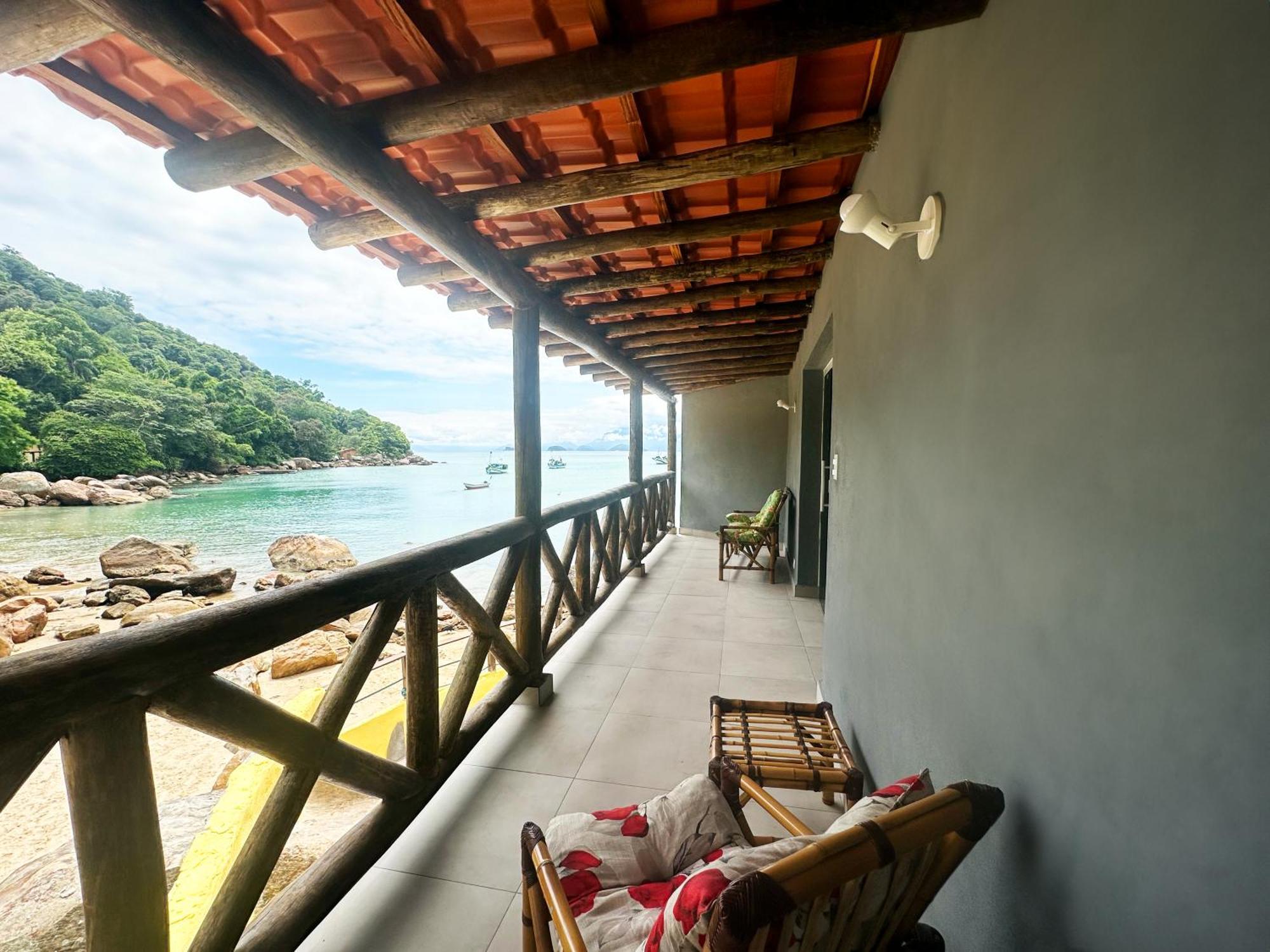 Pousada Sobre As Ondas De Picinguaba Hotel Exterior foto